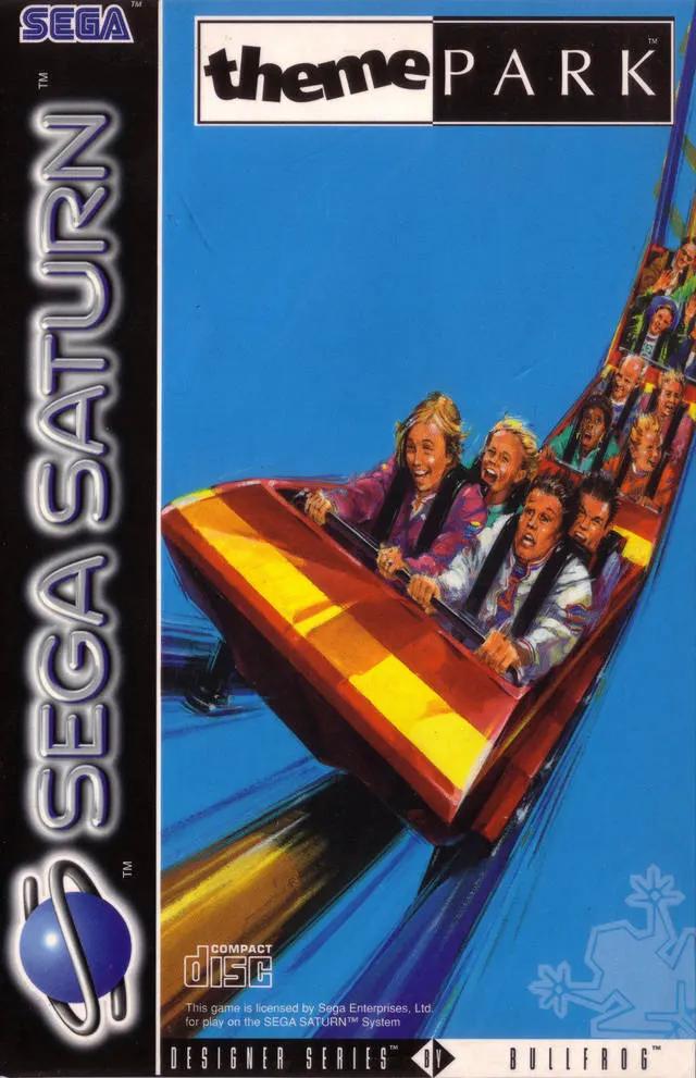 Game | Sega Saturn | Theme Park Physical Video Games Game Sega