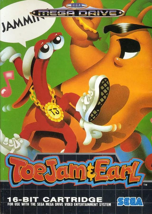 Game | Sega Mega Drive | ToeJam & Earl Physical Video Games Game Sega