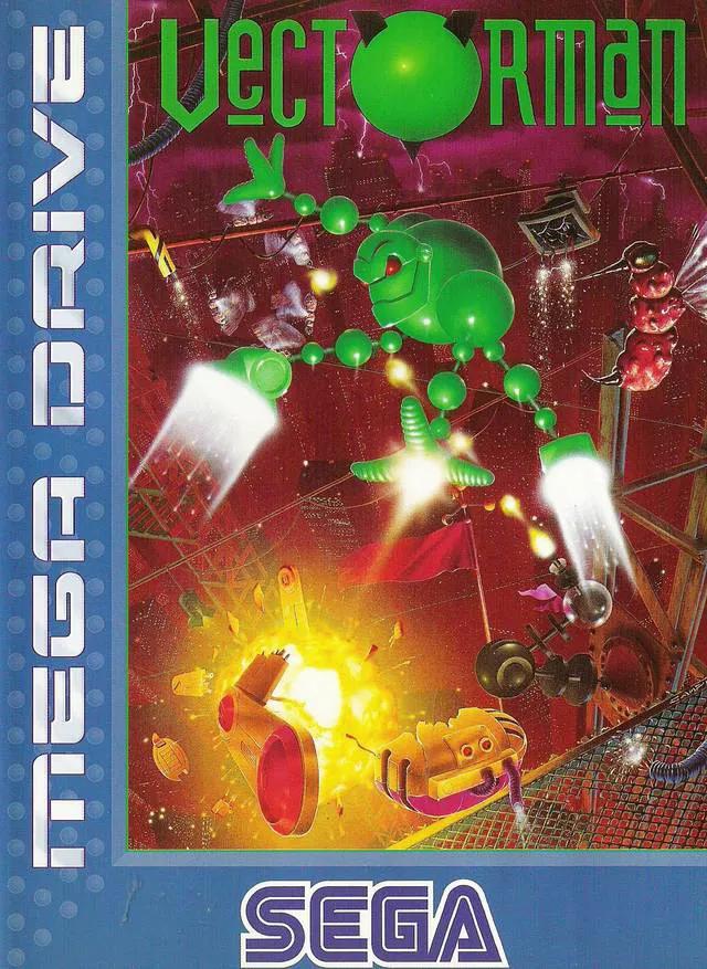 Game | Sega Mega Drive | Vectorman Physical Video Games Game Sega