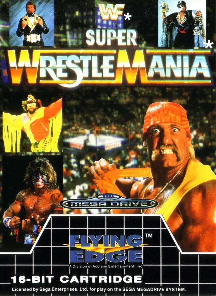 Game | Sega Mega Drive | WWF Super WrestleMania Physical Video Games Game Sega
