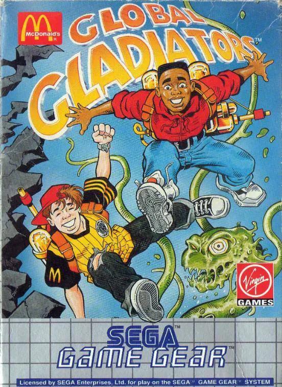 Game | Sega Game Gear | McDonald's Global Gladiators Physical Video Games Game Sega