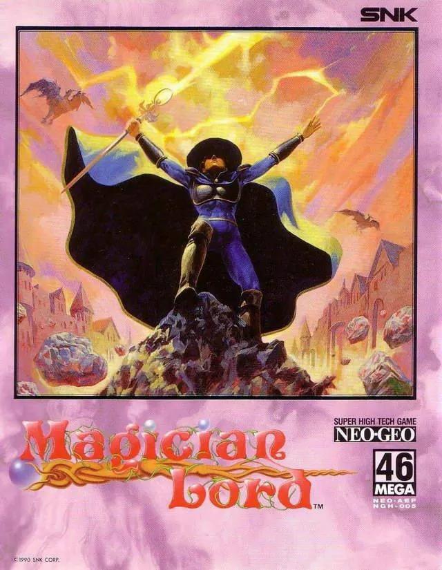 Game | SNK Neo Geo AES | Magician Lord NGH-005 Physical Video Games Game SNK
