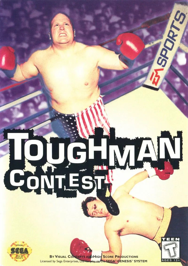 Game | Sega Mega Drive | Toughman Contest Physical Video Games Game Sega