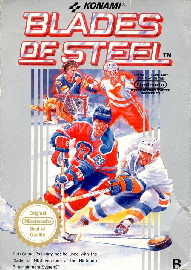 Game | Nintendo NES | Blades Of Steel Physical Video Games Game Nintendo