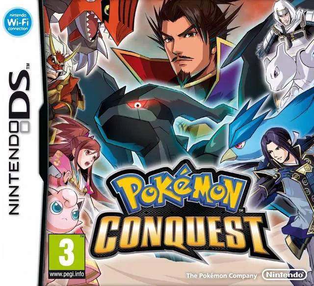 Game | Nintendo DS | Pokemon Conquest Physical Video Games Game Nintendo