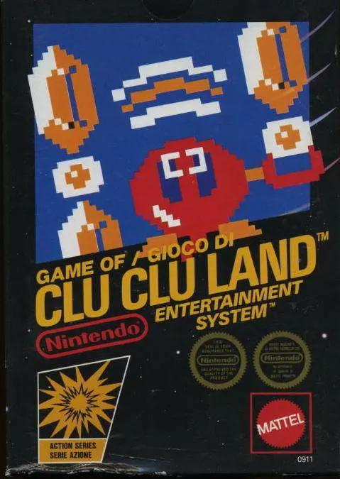 Game | Nintendo NES | Clu Clu Land Physical Video Games Game Nintendo