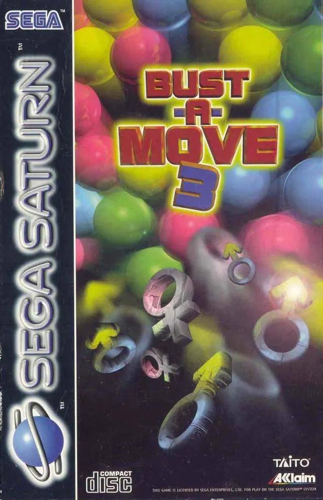 Game | Sega Saturn | Bust-A-Move 3 Physical Video Games Game Sega