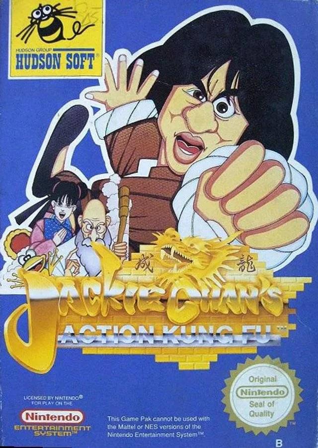 Game | Nintendo NES | Jackie Chans Action Kung Fu Physical Video Games Game Nintendo