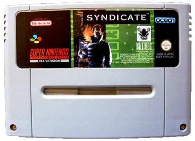Game | Super Nintendo SNES | Syndicate Physical Video Games Game Nintendo
