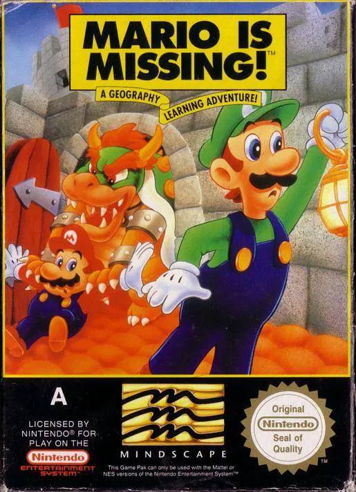 Game | Nintendo NES | Mario Is Missing Physical Video Games Game Nintendo