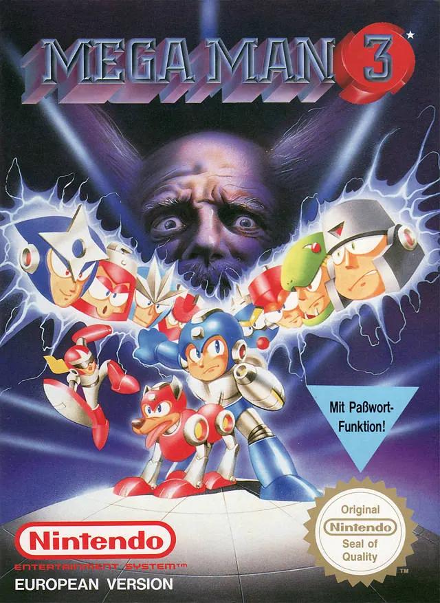 Game | Nintendo NES | Mega Man 3 Physical Video Games Game Nintendo