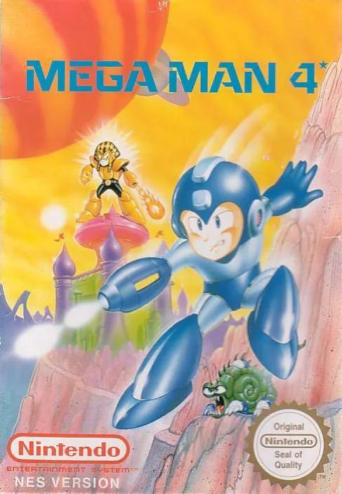 Game | Nintendo NES | Mega Man 4 Physical Video Games Game Nintendo