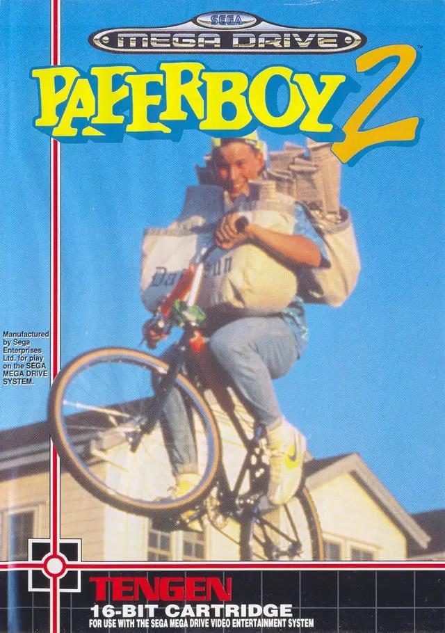 Game | Sega Mega Drive | Paperboy 2 Physical Video Games Game Sega