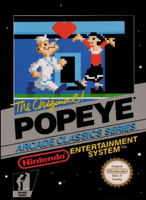 Game | Nintendo NES | Popeye Physical Video Games Game Nintendo