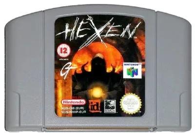 Game | Nintendo N64 | Hexen Physical Video Games Game Nintendo