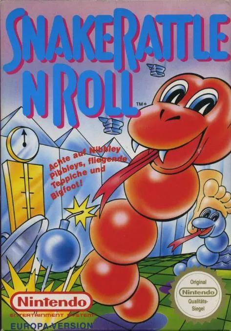 Game | Nintendo NES | Snake Rattle N Roll Physical Video Games Game Nintendo