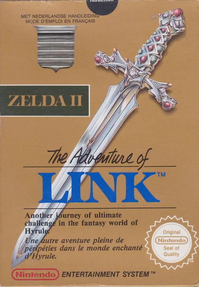 Game | Nintendo NES | Zelda II The Adventure Of Link Physical Video Games Game Nintendo