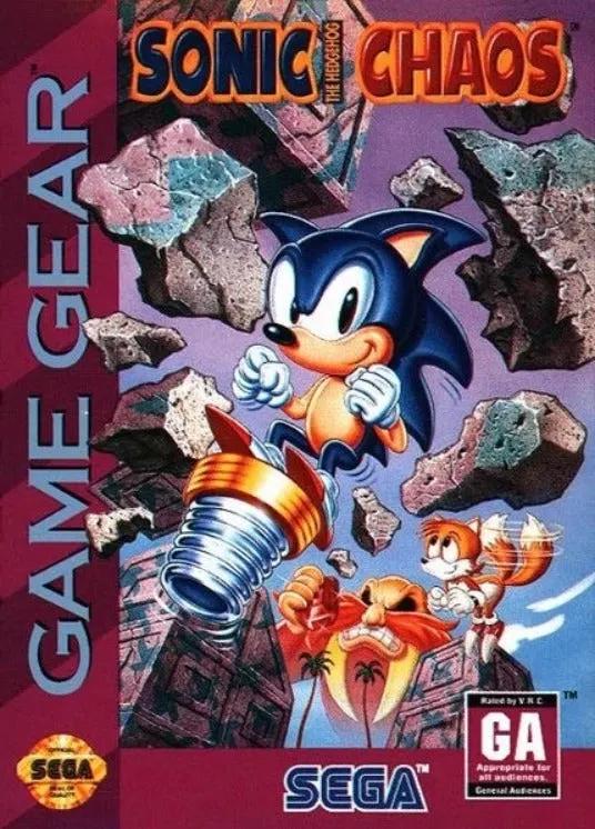 Game | Sega Game Gear | Sonic Chaos Physical Video Games Game Sega