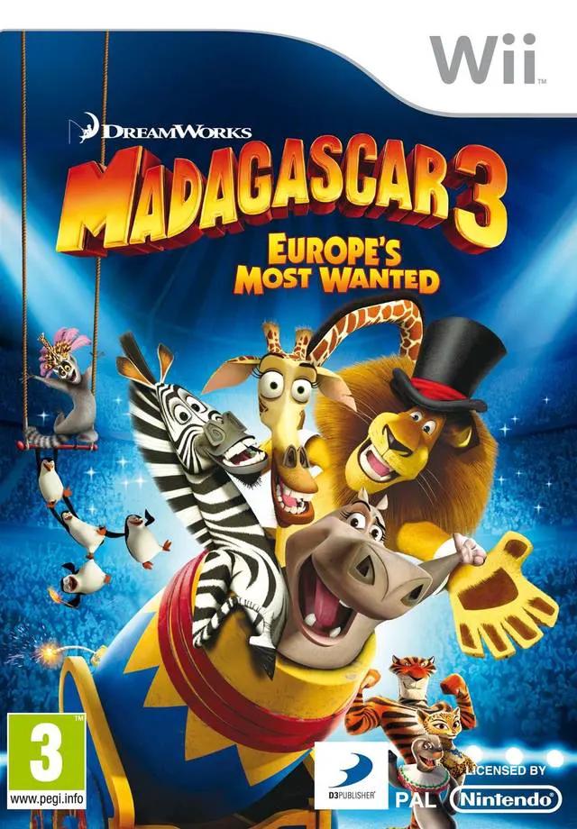Game | Nintendo Wii | Madagascar 3 Physical Video Games Game Nintendo