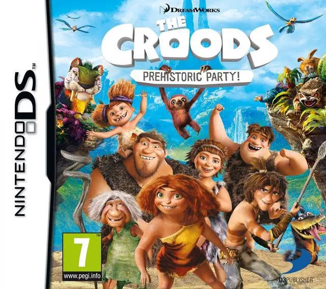 Game | Nintendo DS | The Croods: Prehistoric Party Physical Video Games Game Nintendo