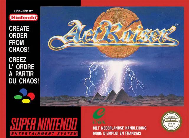 Game | Super Nintendo SNES | ActRaiser Physical Video Games Game Nintendo