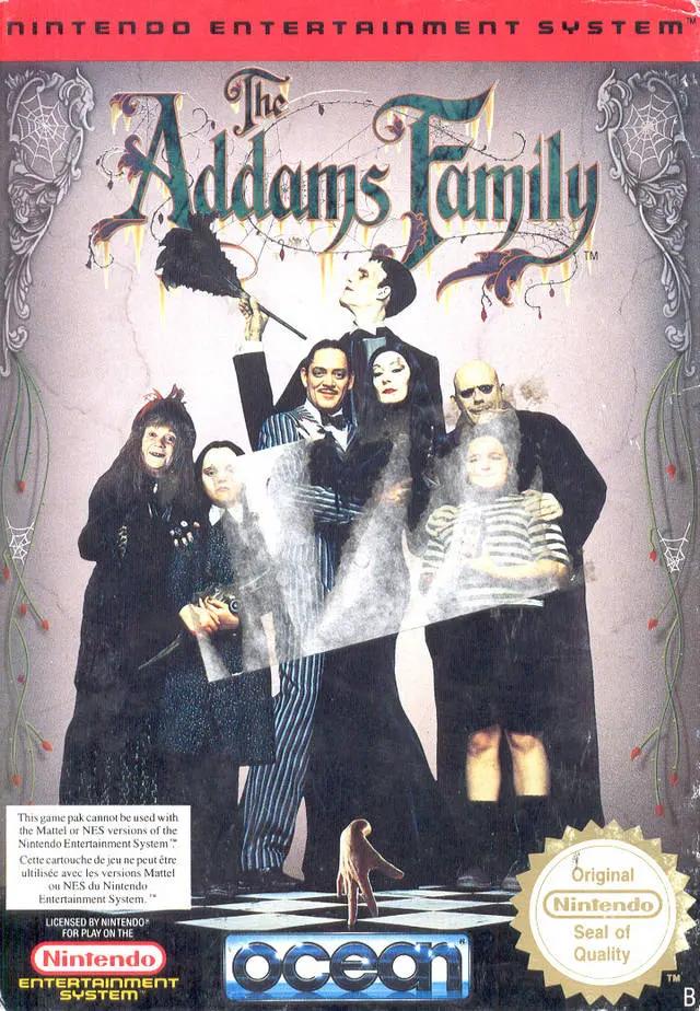Game | Nintendo NES | The Addams Family Physical Video Games Game Nintendo
