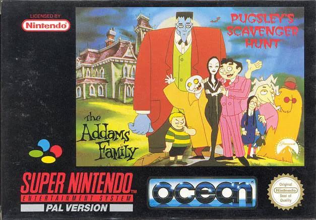 Game | Super Nintendo SNES | Addams Family Pugsley's Scavenger Hunt Physical Video Games Game Nintendo
