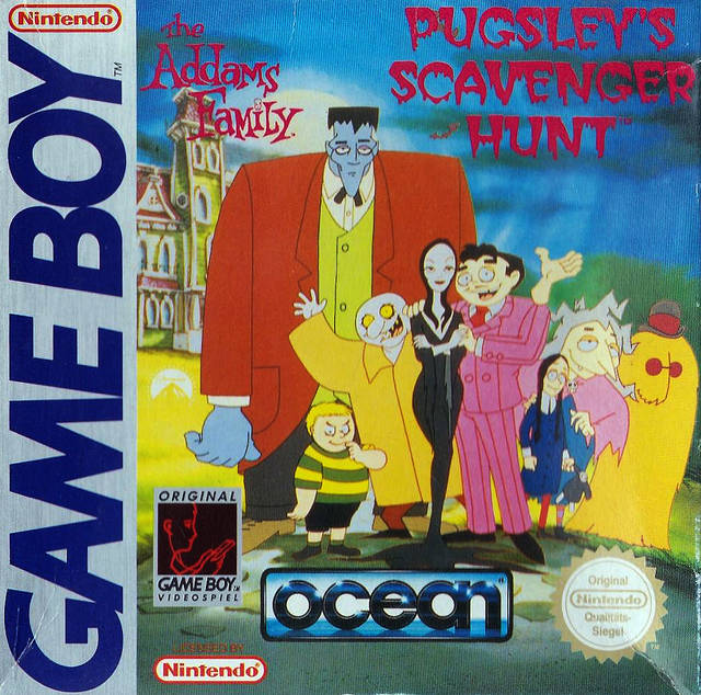 Game | Nintendo Game Boy GB | Addams Family Pugsley's Scavenger Hunt