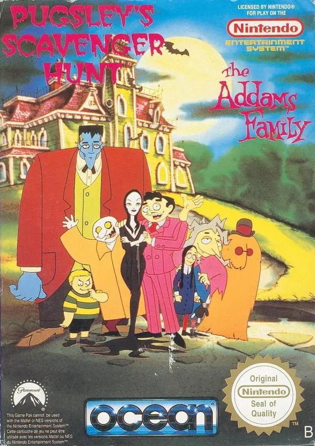 Game | Nintendo NES | Addams Family Pugsley's Scavenger Hunt Physical Video Games Game Nintendo