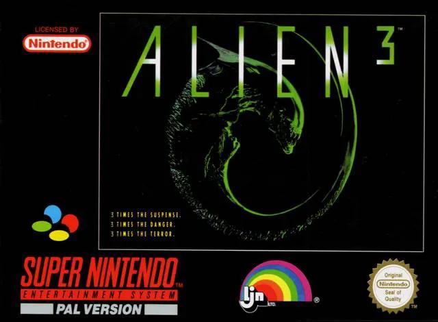 Game | Super Nintendo SNES | Alien 3 Physical Video Games Game Nintendo