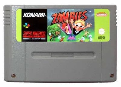 Game | Super Nintendo SNES | Zombies Physical Video Games Game Nintendo
