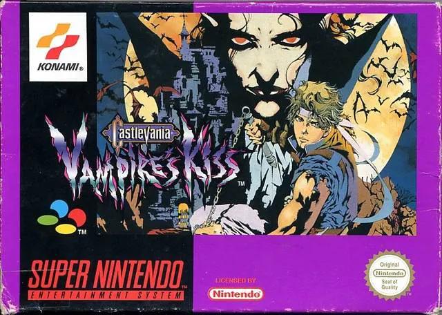 Game | Super Nintendo SNES | Castlevania: Vampire's Kiss Physical Video Games Game Nintendo