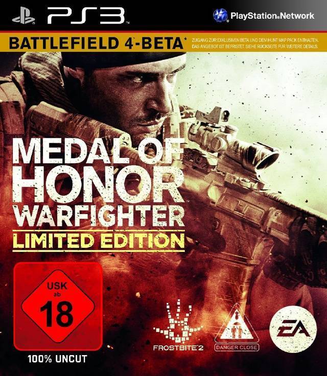 Game | Sony PlayStation PS3 | Medal Of Honor: Warfighter (Limited Edition)