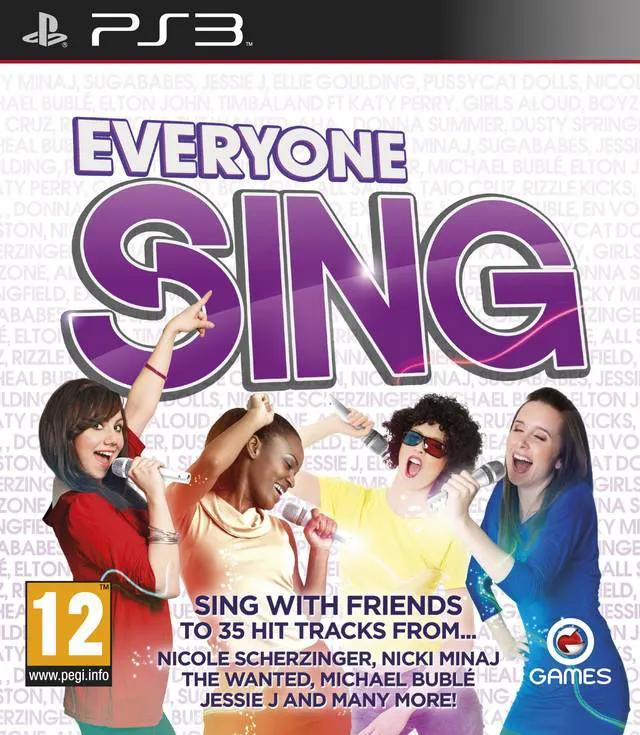 Game | Sony PlayStation PS3 | Everyone Sing Physical Video Games Game Sony