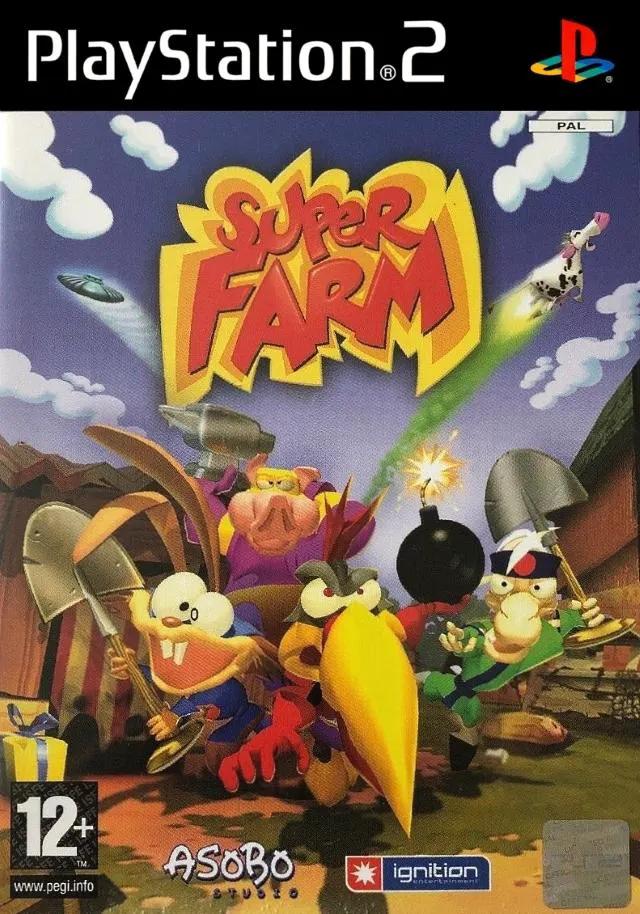 Game | Sony PlayStation PS2 | Super Farm Physical Video Games Game Sony