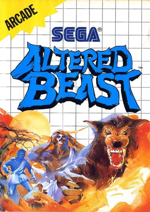 Game | Sega Master System | Altered Beast Physical Video Games Game Sega