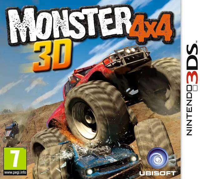 Game | Nintendo 3DS | Monster 4x4 3D Physical Video Games Game Nintendo