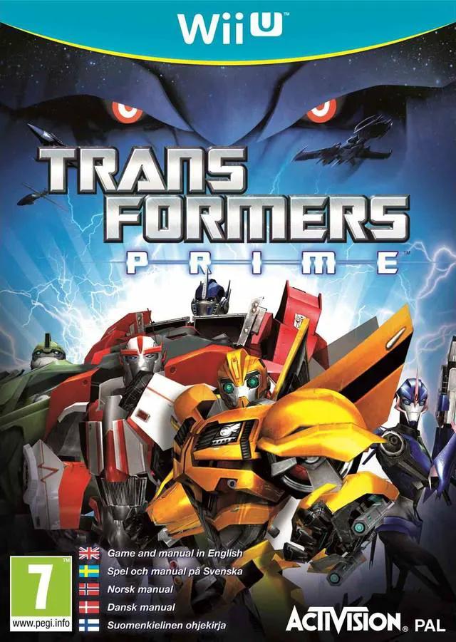 Game | Nintendo Wii U | Transformers: Prime Physical Video Games Game Nintendo