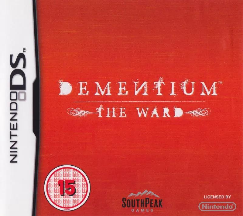 Game | Nintendo DS | Dementium The Ward Physical Video Games Game Nintendo