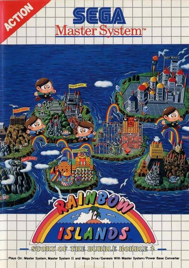 Game | Sega Master System | Rainbow Islands Physical Video Games Game Sega