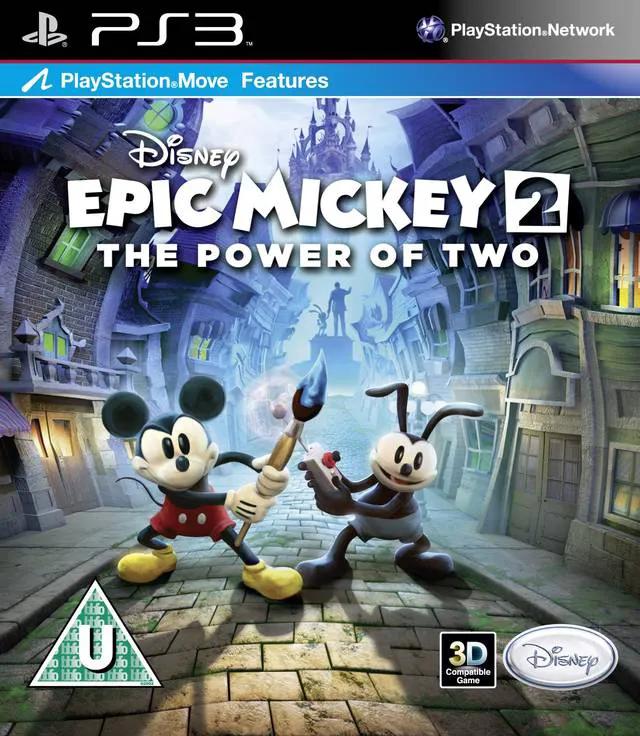 Game | Sony PlayStation PS3 | Epic Mickey 2: The Power Of Two Physical Video Games Game Sony