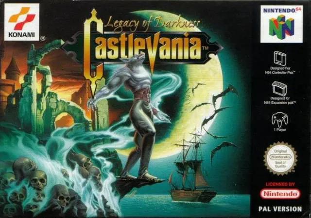 Game | Nintendo N64 | Castlevania Physical Video Games Game Nintendo