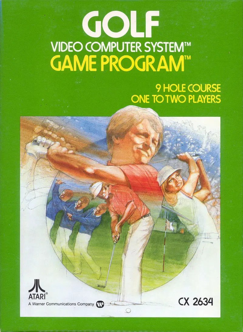 Game | Atari 2600 | Golf Physical Video Games Game Atari