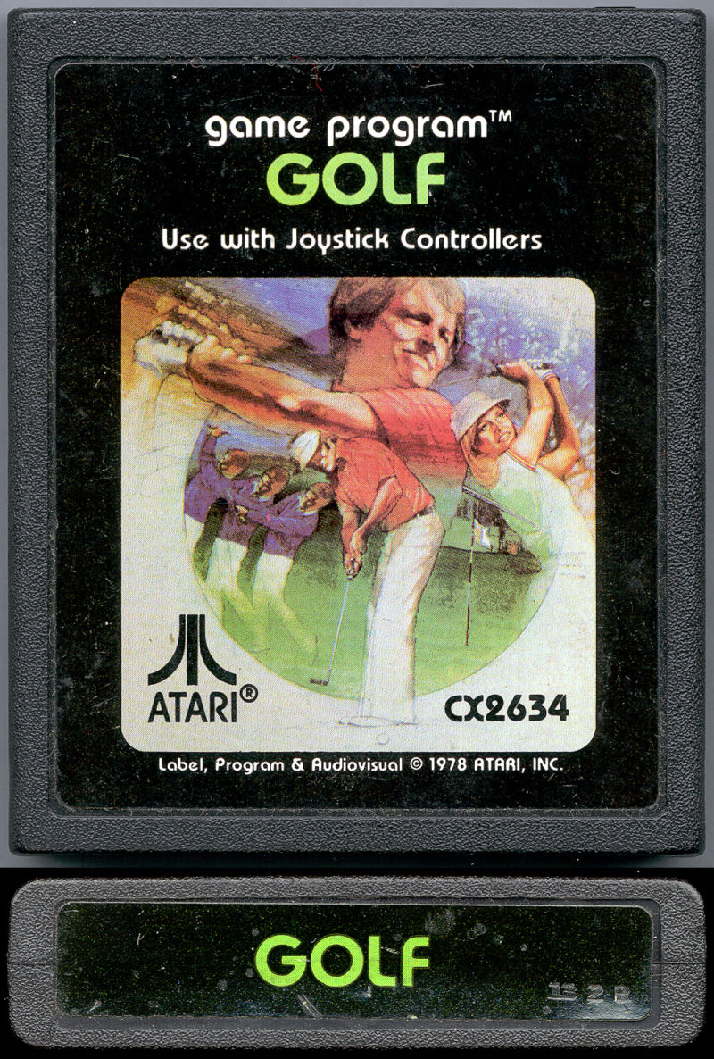 Game | Atari 2600 | Golf (Text Label)