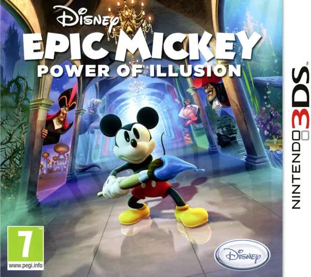 Game | Nintendo 3DS | Epic Mickey: Power Of Illusion Physical Video Games Game Nintendo