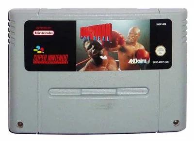 Game | Super Nintendo SNES | Foreman For Real Physical Video Games Game Nintendo