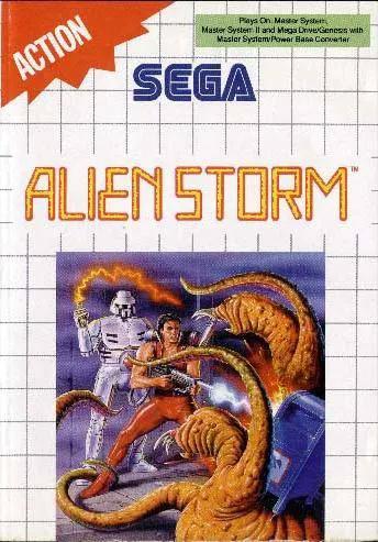 Game | Sega Master System | Alien Storm Physical Video Games Game Sega