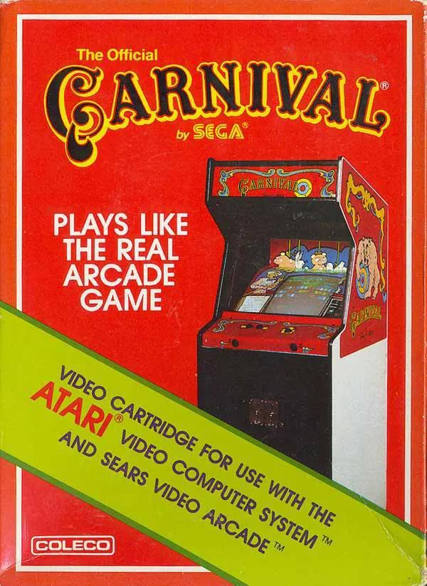Game | Atari 2600 | Carnival Physical Video Games Game Atari