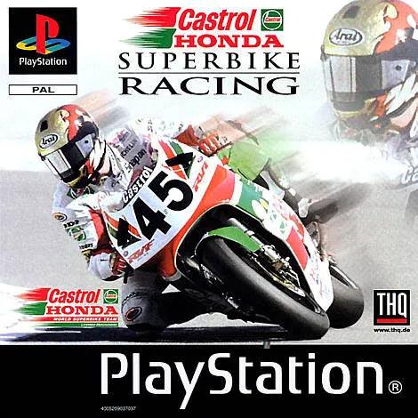 Game | Sony PlayStation PS1 | Castrol Honda Superbike Racing Physical Video Games Game Sony
