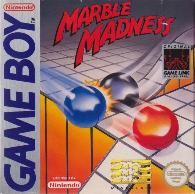 Game | Nintendo Game Boy GB | Marble Madness Physical Video Games Game Nintendo